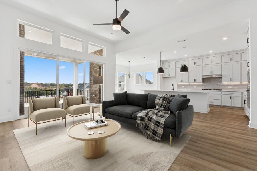 Family Room (Staged)