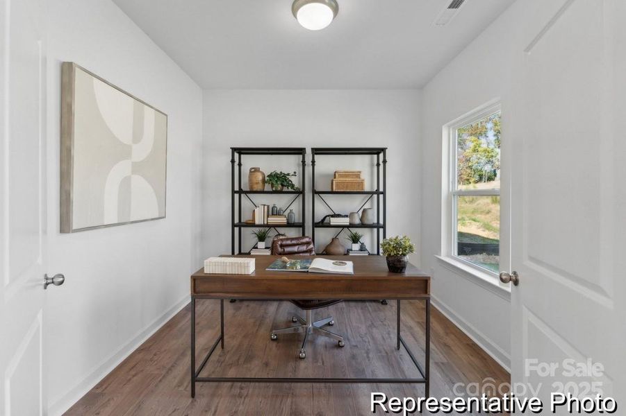 Furnished interior view inside a new home in Shay Crossing, Salisbury (Image 11).