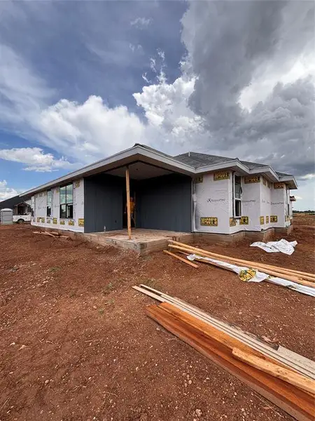 In-progress construction of a new home in , Abilene, TX (Image 5).