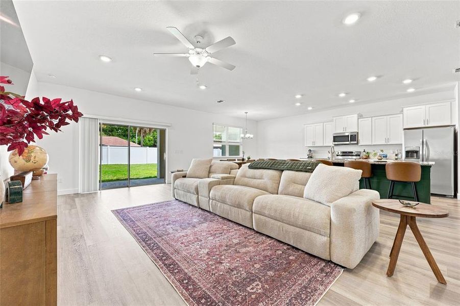 Furnished interior view inside a new home in , Palm Coast (Image 16).