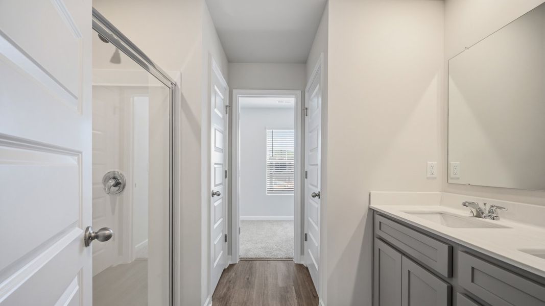 Furnished interior view inside a new home in Willowbrook, Winder (Image 10).
