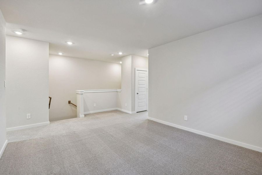 Photo is not of the actual home, but is an inspirational photo of builder’s model home and may depict options, furnishings, and/or decorator features that are not included