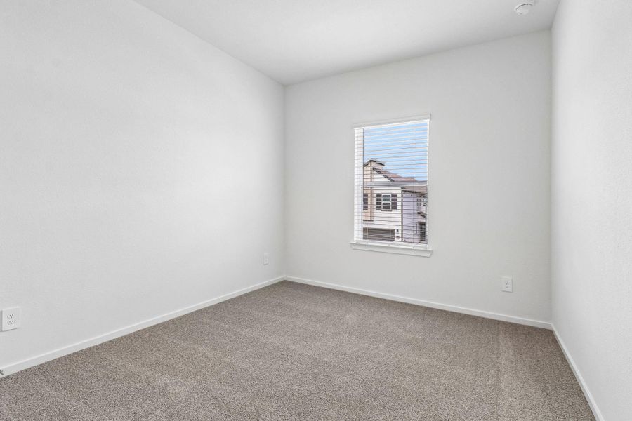 Photos are not of the actual home, but are photos of the builder home with same floorplan with similar interior finishes.
