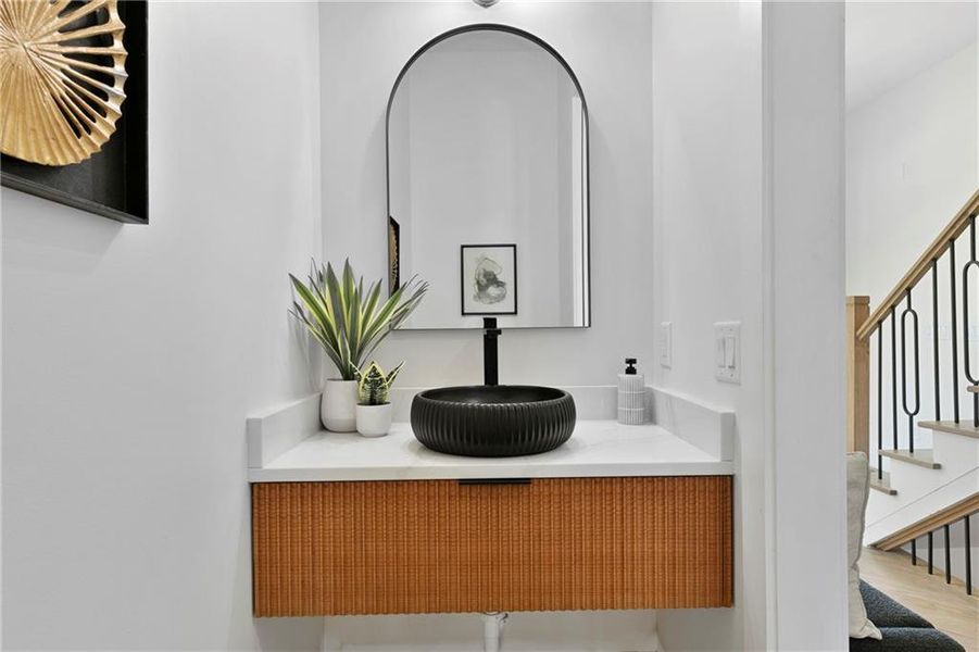 Furnished interior view inside a new home in , Atlanta (Image 3).