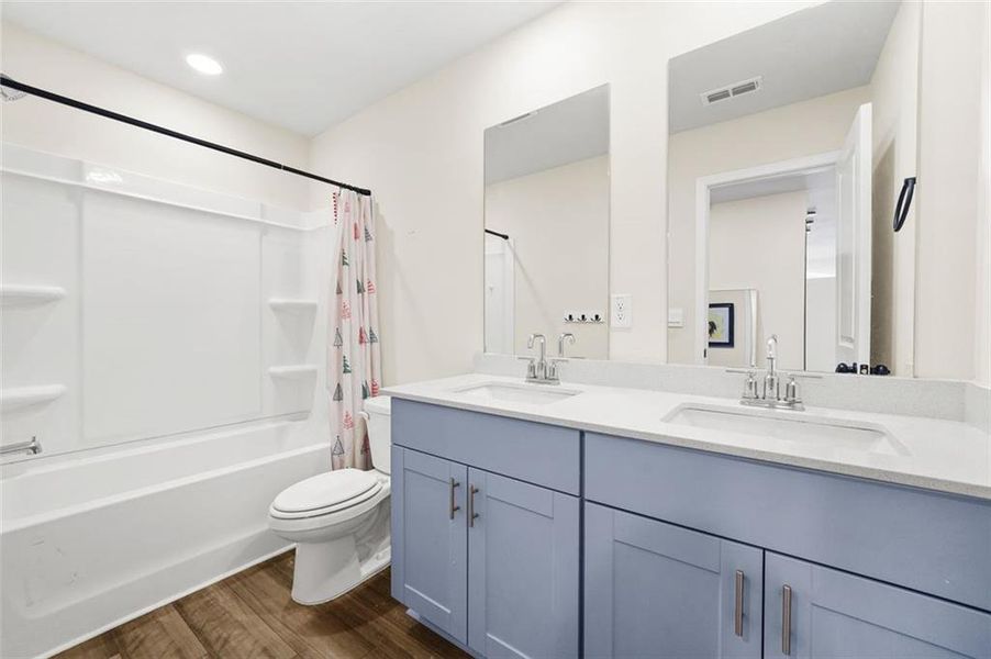 Furnished interior view inside a new home in , Loganville (Image 31).