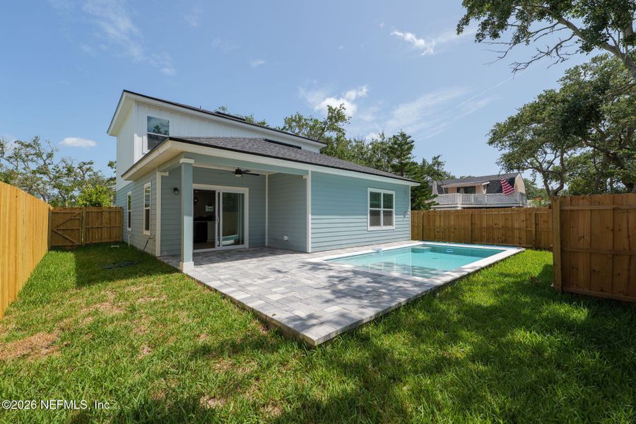 Exterior details and patio area of a home in , St. Augustine (Image 16).