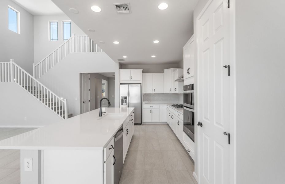 Furnished interior view inside a new home in Soleo, San Tan Valley (Image 8).