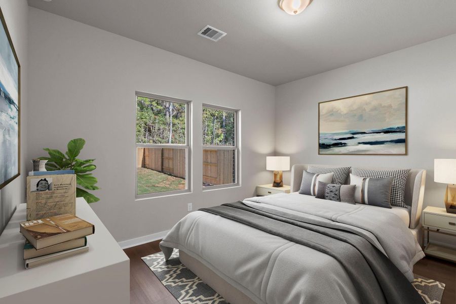 Furnished interior view inside a new home in Westridge Cove, Conroe (Image 9). Furnished interior view inside a new home in Westridge Cove, Conroe (Image 9).