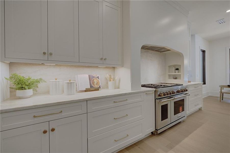 Furnished interior view inside a new home in , Alpharetta (Image 40).