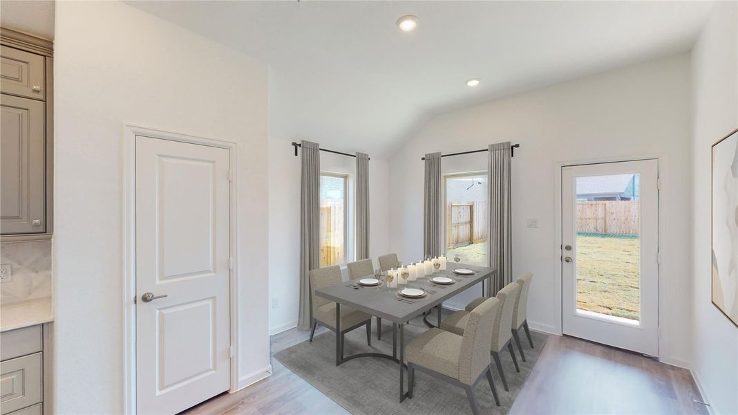 Furnished interior view inside a new home in Anniston, Katy (Image 14).