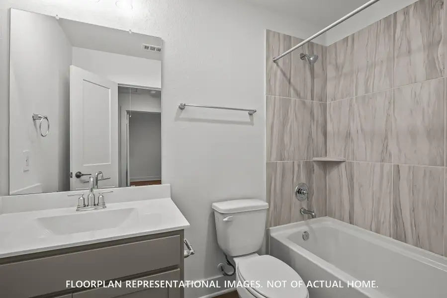Furnished interior view inside a new home in Magnolia Ridge, Magnolia (Image 11).