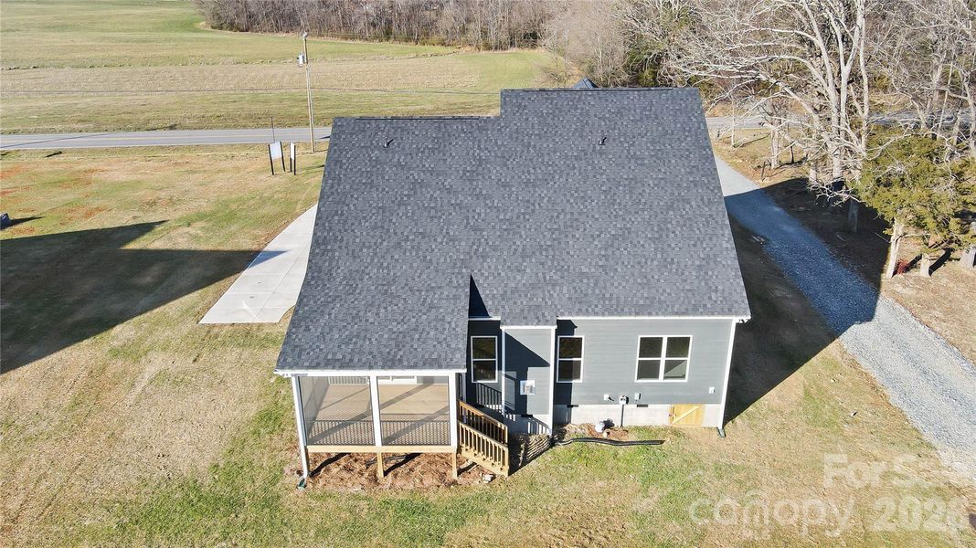 Exterior details and patio area of a home in Lancaster Hwy, Waxhaw (Image 33).