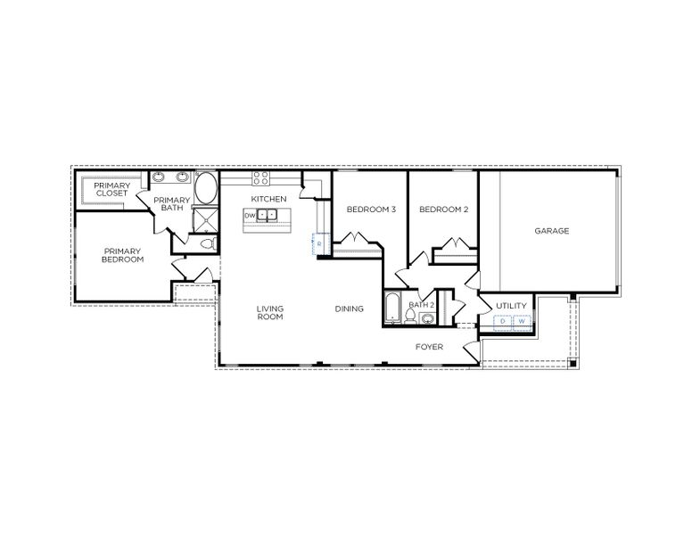 2D floor plan layout for the Shiner by Tricoast Homes in Sunterra 40, Katy, TX (Image 3). 2D floor plan layout for the Shiner by Tricoast Homes in Sunterra 40, Katy, TX (Image 3).