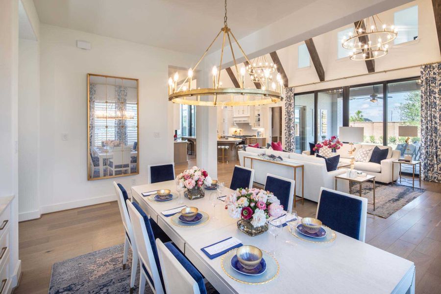 Representative Dining Room - some options shown