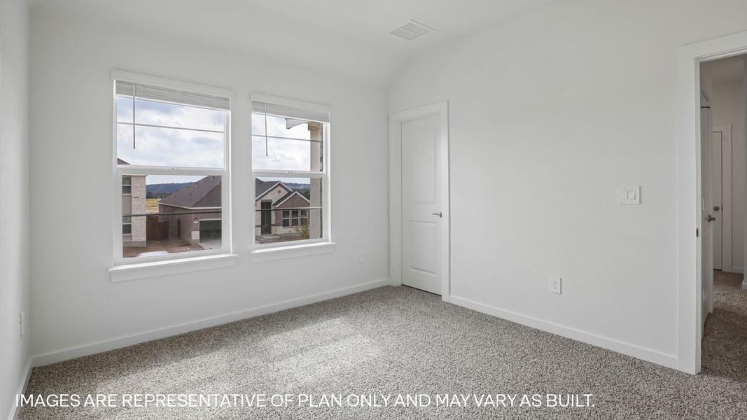 Spacious, unfurnished interior of a new home in The Enclave at Bar W Ranch, Leander (Image 39). Spacious, unfurnished interior of a new home in The Enclave at Bar W Ranch, Leander (Image 39).