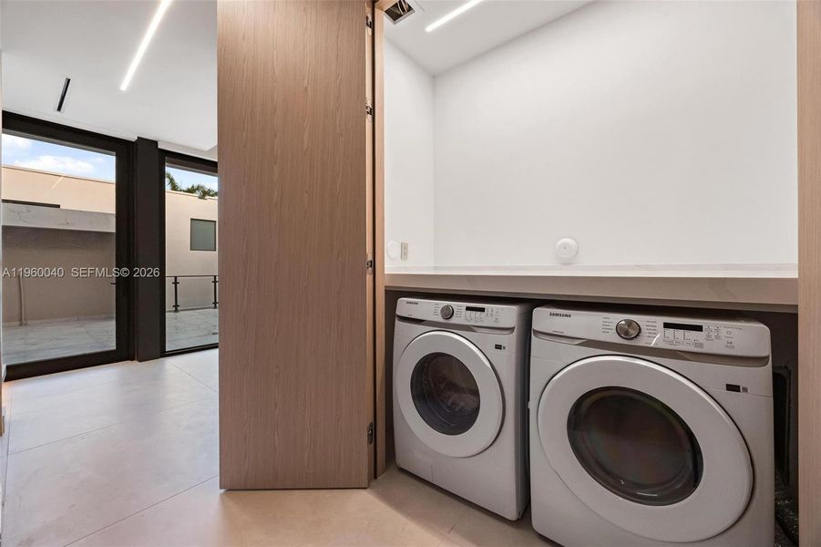 Second floor laundry Second floor laundry