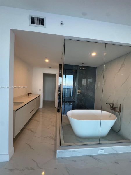 Furnished interior view inside a new home in Aria Reserve, Miami (Image 5).