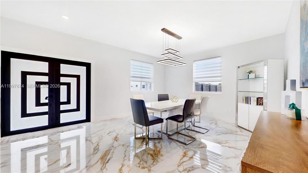 Furnished interior view inside a new home in , Homestead (Image 19).