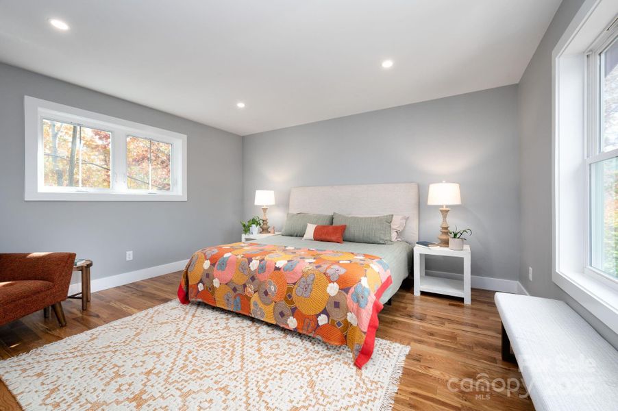 Bonus Room On Second Level (Staged with a bed but not a bedroom)