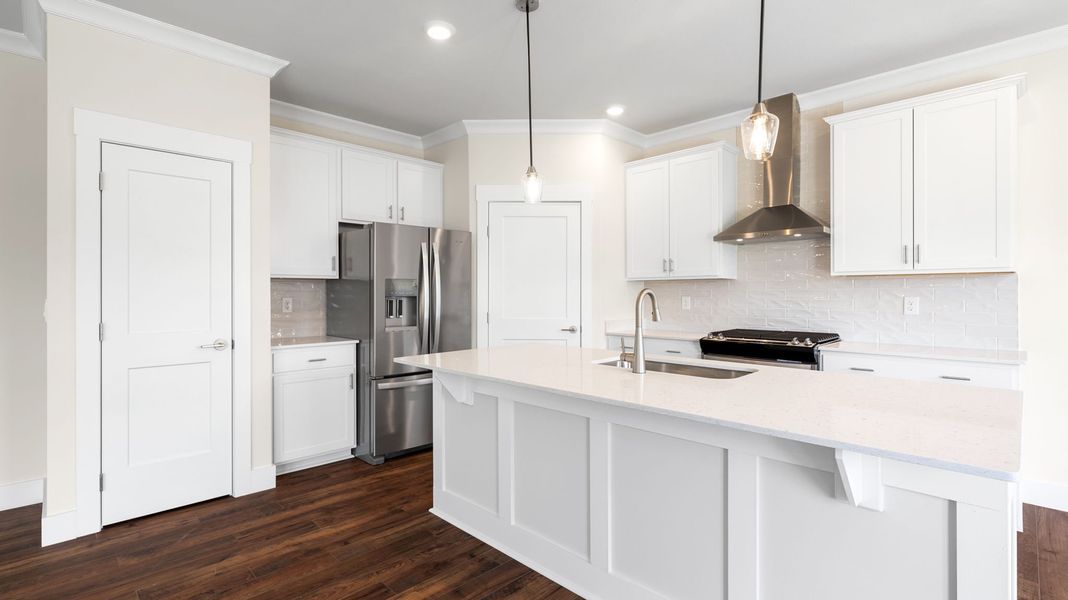 Furnished interior view inside a new home in Harbor Crest, Ooltewah (Image 7).