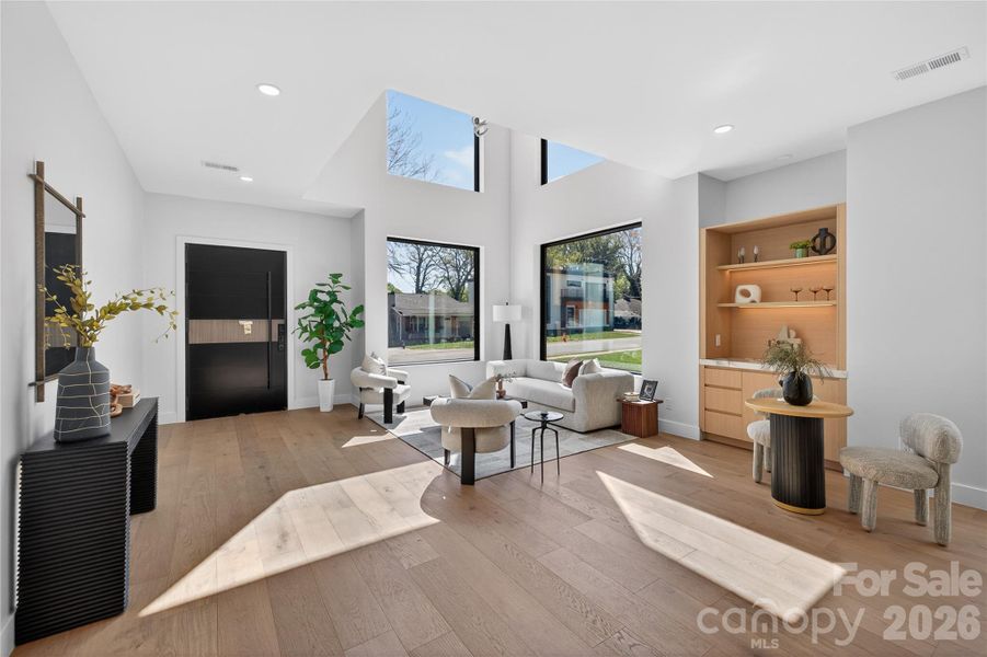Furnished interior view inside a new home in , Charlotte (Image 5).