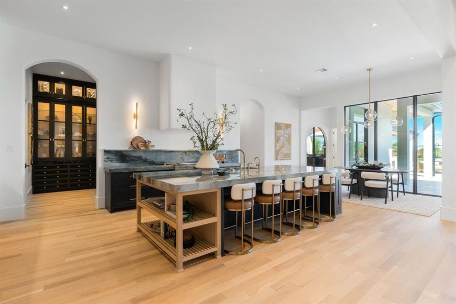Furnished interior view inside a new home in Fleming Pointe, Fort Worth (Image 17).