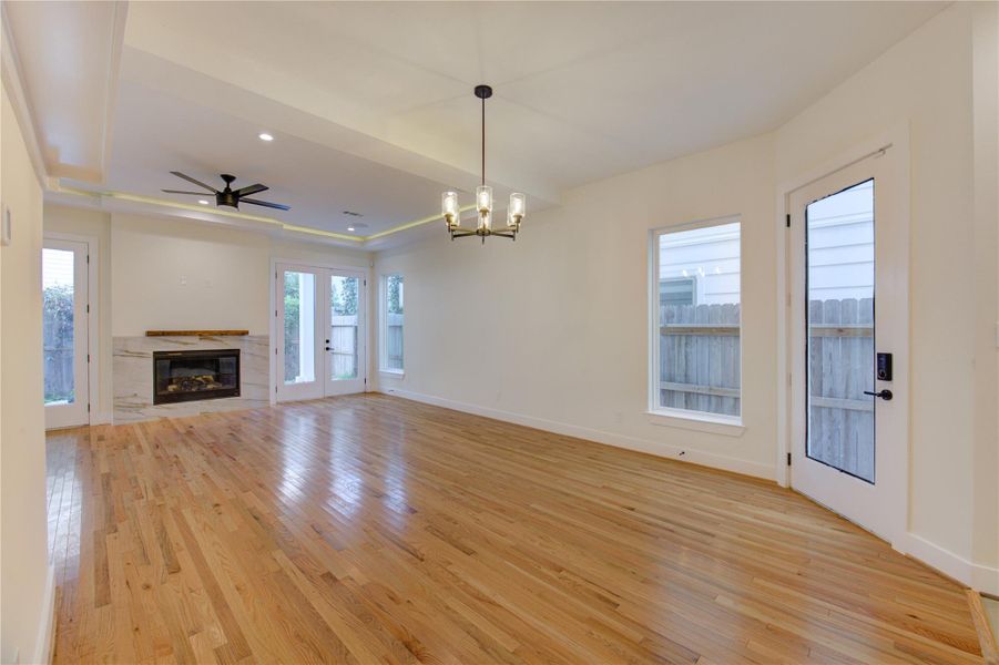 Spacious, unfurnished interior of a new home in , Houston (Image 24).