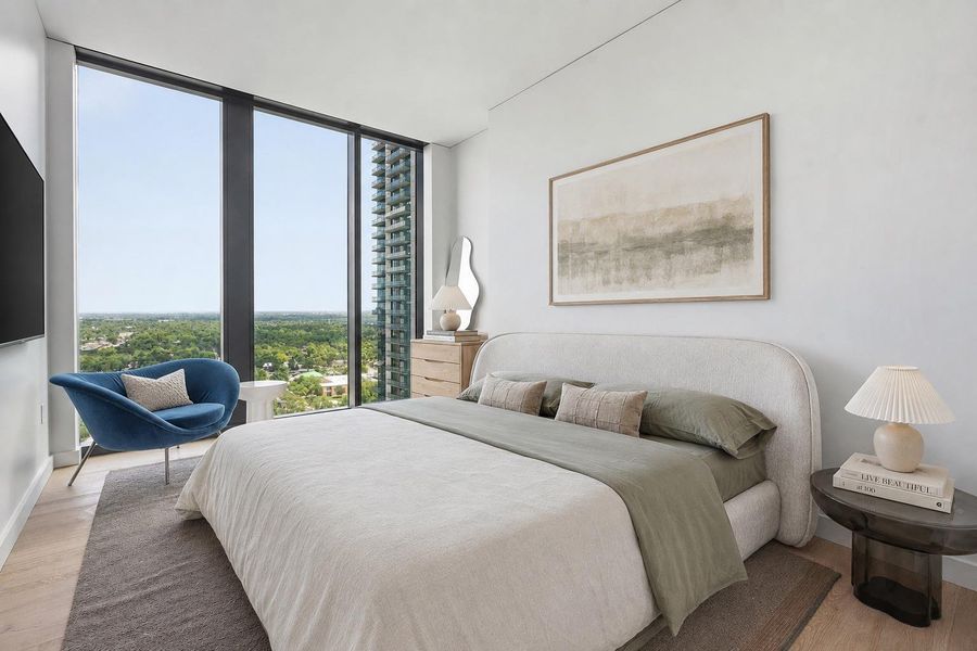 Furnished interior view inside a new home in , Austin (Image 20).