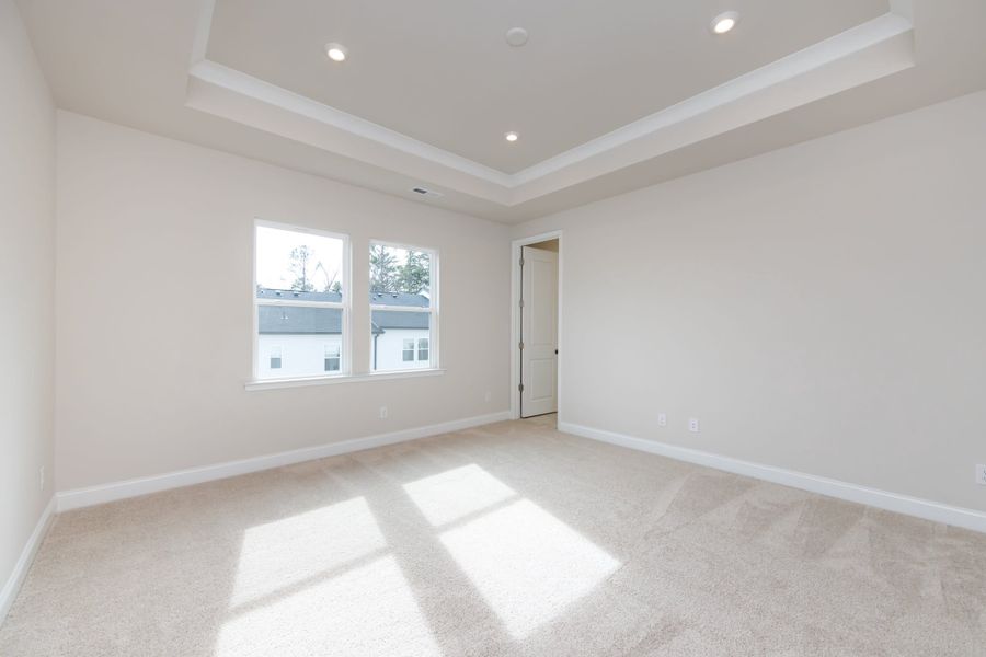 Spacious, unfurnished interior of a new home in Archer Row, Charlotte (Image 38). Spacious, unfurnished interior of a new home in Archer Row, Charlotte (Image 38).