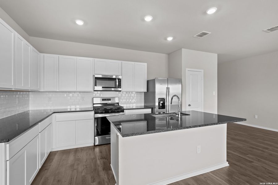 Furnished interior view inside a new home in Summerlin, San Antonio (Image 11).