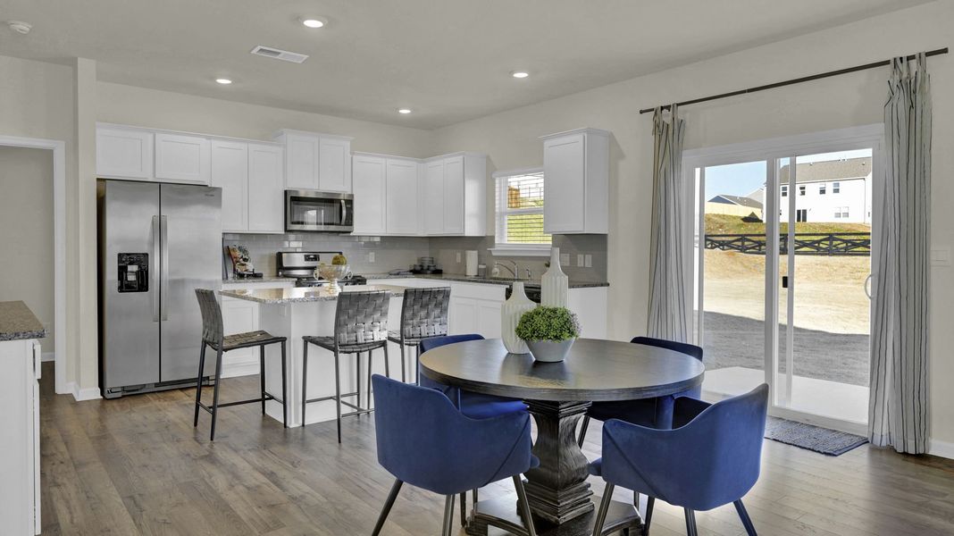 Furnished interior view inside a new home in Sweet Briar, Ooltewah (Image 14).