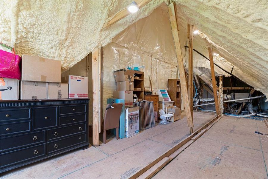 walk-out attic walk-out attic