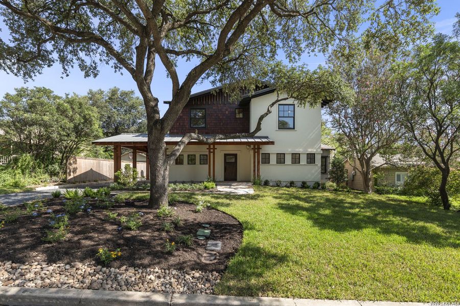 Front exterior of a new home in , San Antonio, TX, highlighting curb appeal (Image 28).