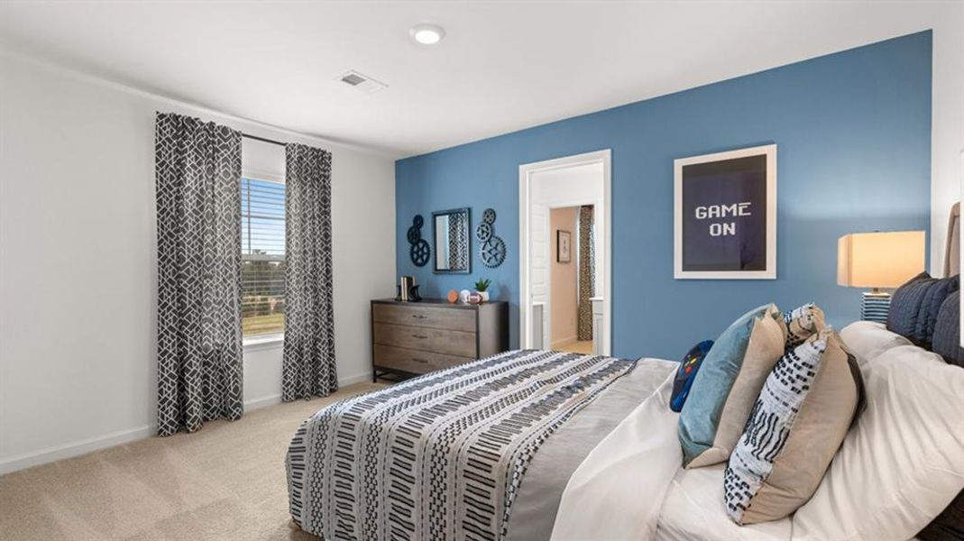 Furnished interior view inside a new home in Heritage Pointe, Senoia (Image 3).