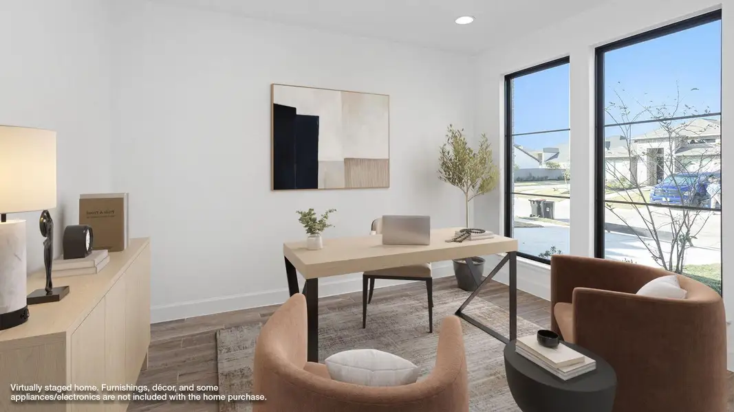 Furnished interior view inside a new home in Jubilee 60', Hockley (Image 3).