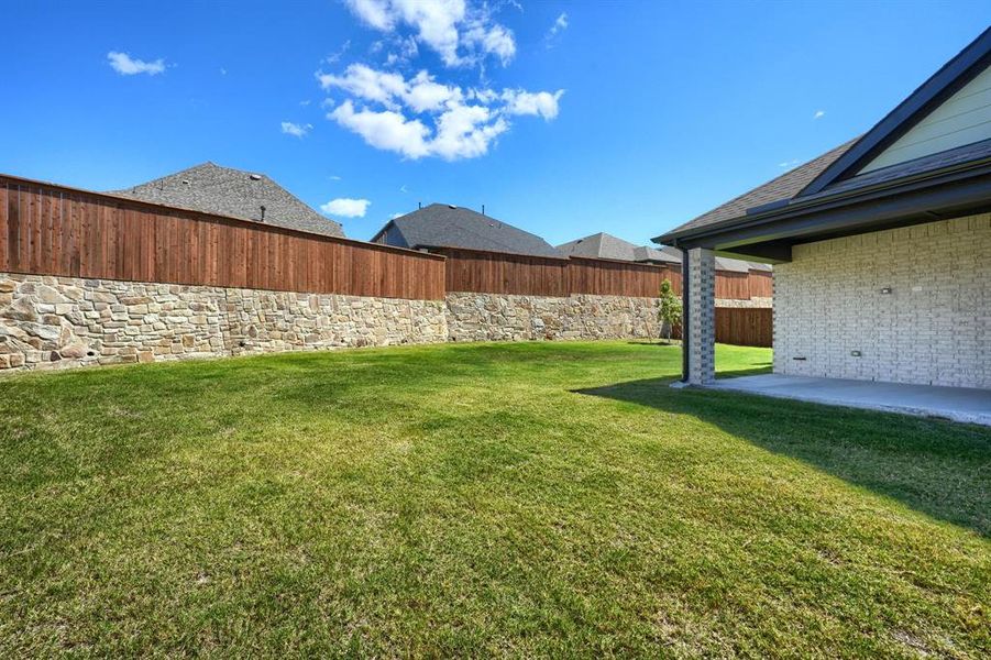 Exterior details and patio area of a home in , Fate (Image 4). Exterior details and patio area of a home in , Fate (Image 4).