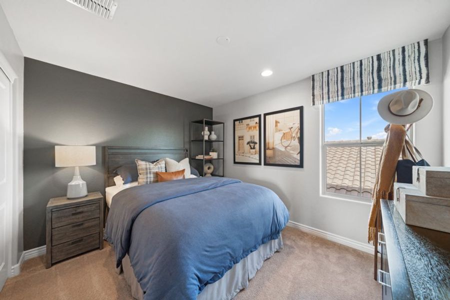 Representative furnished interior of a home built from the 35-4 by Taylor Morrison in Parkside, Phoenix (Image 20).