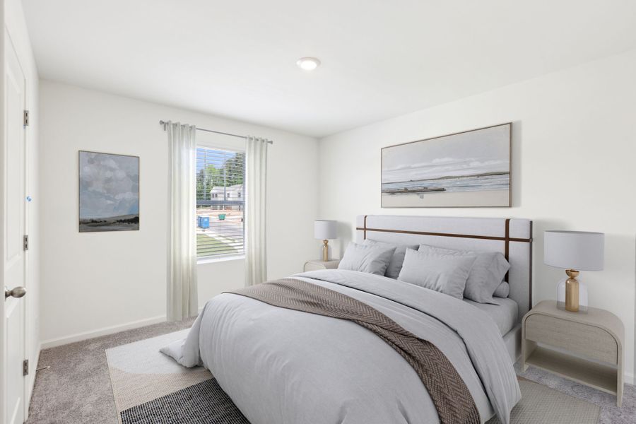 Representative furnished interior of a home built from the Galileo by Starlight Homes in Rolling Glen, Hutto (Image 7).