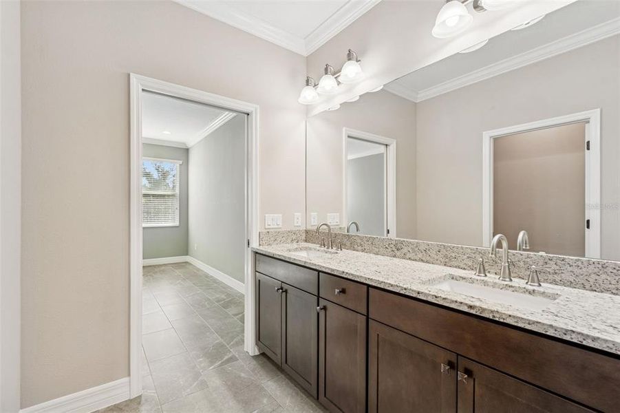 Furnished interior view inside a new home in Villas Del Lago, Lutz (Image 16).