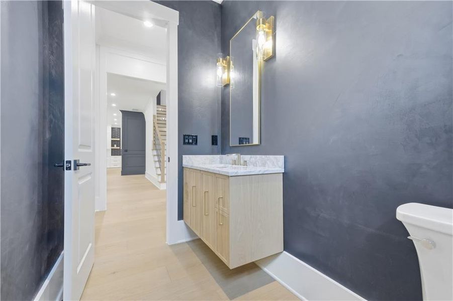 Furnished interior view inside a new home in , Monroe (Image 63).