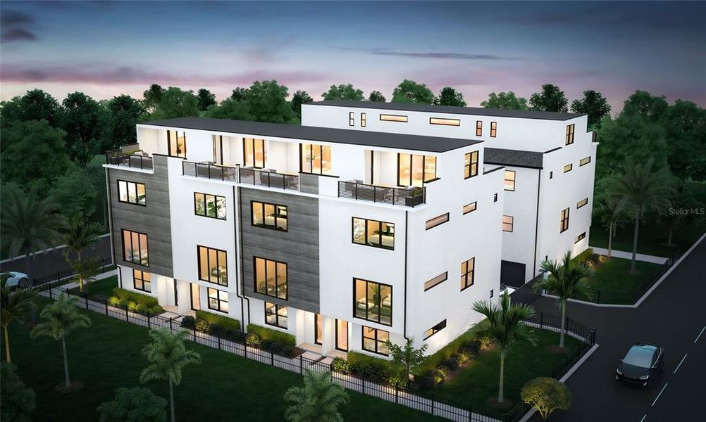 Condo located in St. Petersburg, FL showcasing its design and architecture (Image 4).