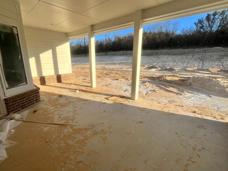 In-progress construction of a new home in Eagle Ridge Estates, Weatherford, TX (Image 13).