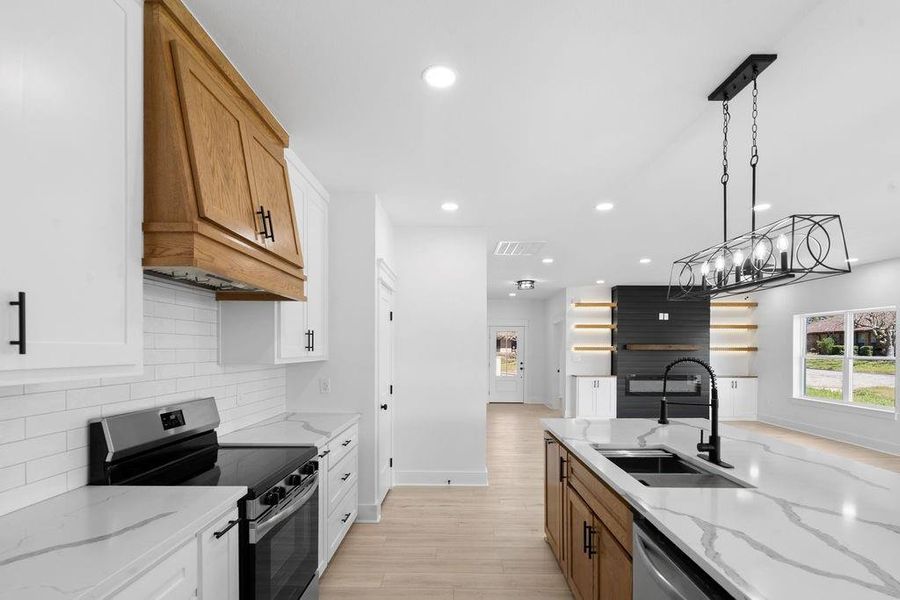Furnished interior view inside a new home in , Mount Pleasant (Image 14).