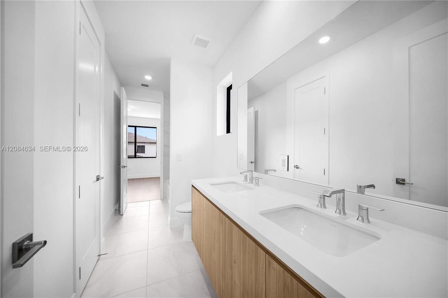 Furnished interior view inside a new home in , Miami (Image 6).