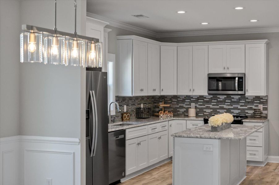 Furnished interior view inside a new home in , North Charleston (Image 6).