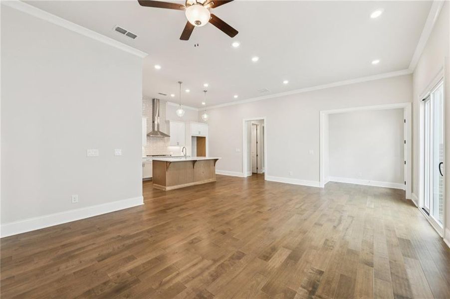 Spacious, unfurnished interior of a new home in Aberdeen, Hoschton (Image 38). Spacious, unfurnished interior of a new home in Aberdeen, Hoschton (Image 38).