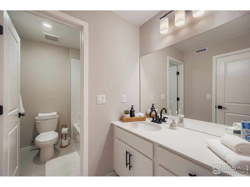 Furnished interior view inside a new home in , Longmont (Image 23).