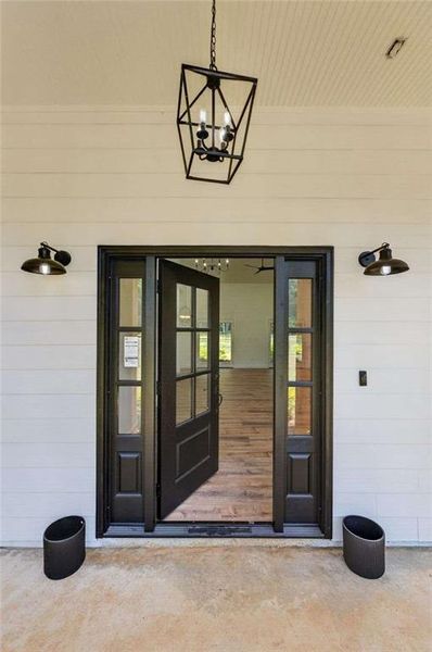 Exterior details and patio area of a home in , Oxford (Image 3). Exterior details and patio area of a home in , Oxford (Image 3).