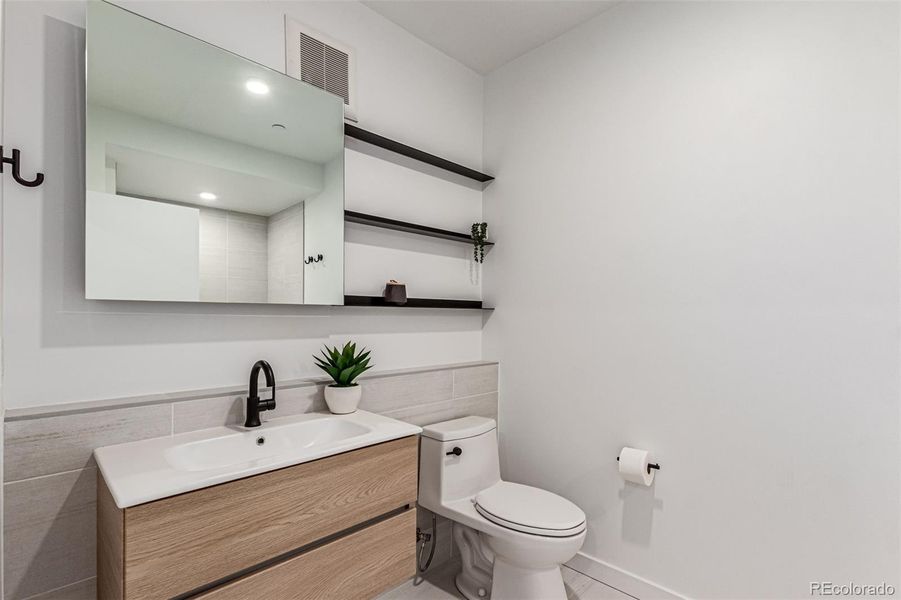 Furnished interior view inside a new home in , Denver (Image 8).