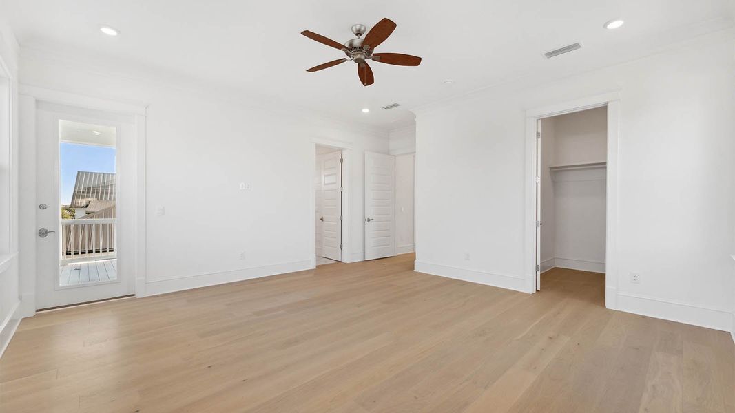 Representative unfurnished interior of a home built from the Cayman by D.R. Horton in Parkside, Santa Rosa Beach (Image 35).